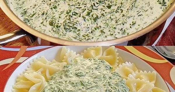 Spinat Frischkäse Soße Rezepte