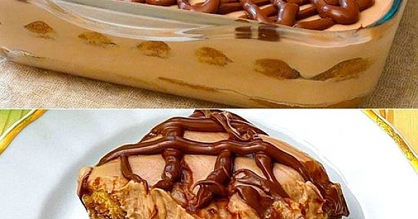 Nutella-Tiramisu: Das cremigste Schokoladendessert