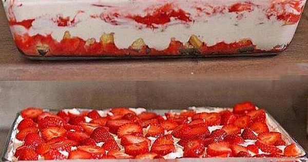 Erdbeer Tiramisu, in 10 Minuten fertig