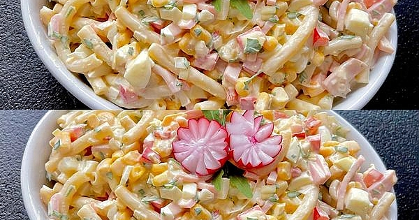 Nur für die Mädels! - Nudelsalat für die Mädels, fettarm und Saulecker