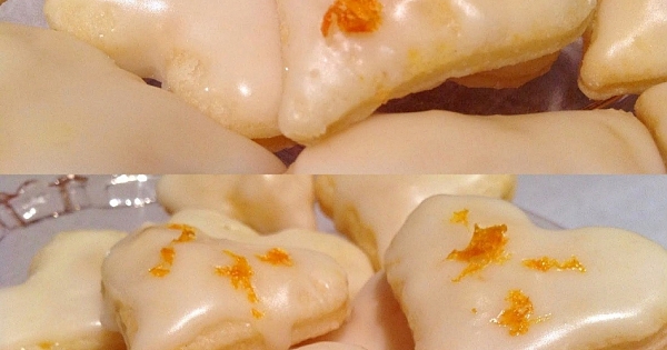 Superleckere Schmand Orangen Herzen die nicht fehlen dürfen