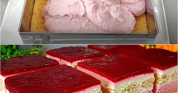 Das beliebteste Dessert dieses Frühlings. Himbeer-Tiramisu Kuchen, der auf der Zunge zergeht